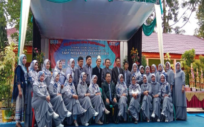 Pelepasan Siswa SMP Negeri 02 Kepahiang kelas IX
